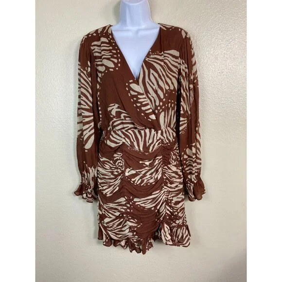 hutch brown dress HUTCH Lilita Dress main image 0